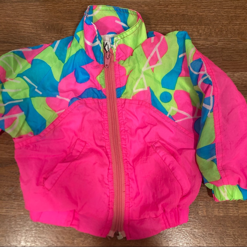 Vintage baby/toddler windbreaker jacket